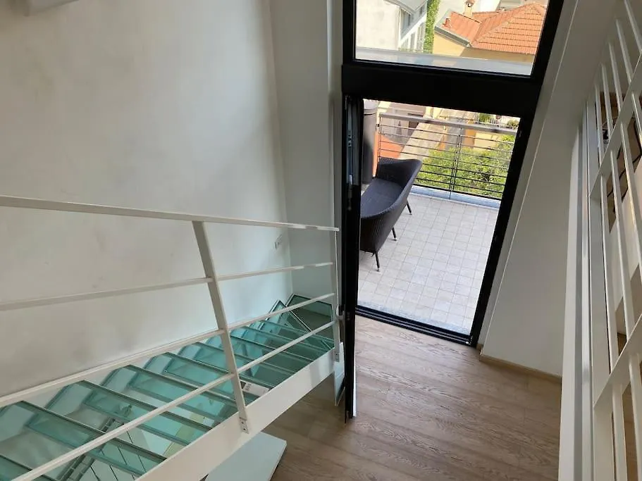 Penthouse Luce Milano Near Metro-Bus-Tram Apartment Italy